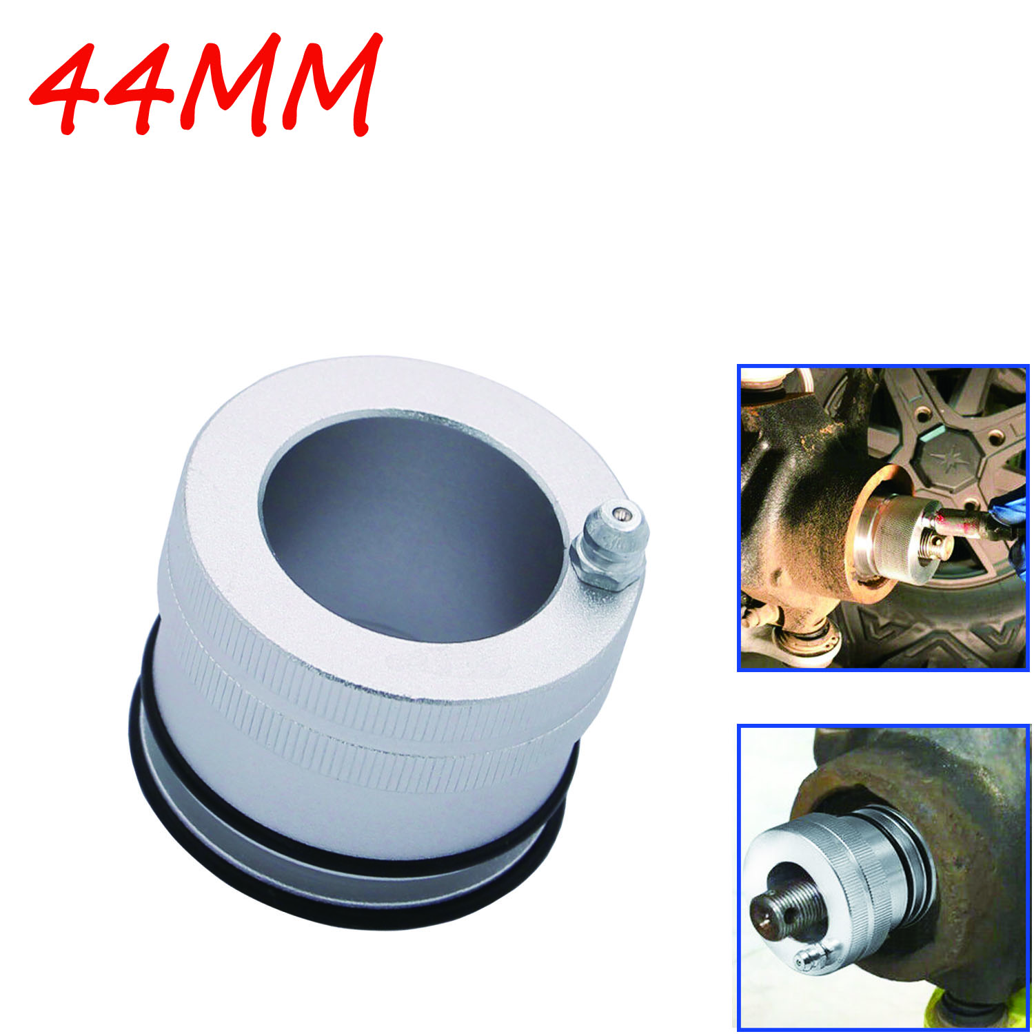Rear Front Wheel Bearing Greaser Greasing Tool 44MM Fit for Polaris RZR